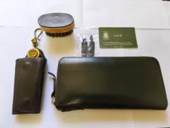 CORBO 長財布 キーケースダークグリーン レザー CORBO 長財布 キーケースダークグリーン レザー - メルカリ