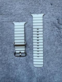Apple - 新品未開封】 Apple Watch 純正 オーシャンバンド ホワイト Amazon.co.jp: Apple Watch 49mmケース用ホワイトオーシャン