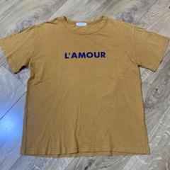 韓国子供服オレンジTシャツ　15（140サイズ）