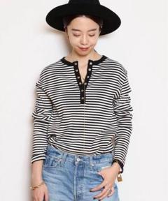 ANINE BING alessia border ボーダー 長袖 Tシャツ ANINE BING alessia border ボーダー 長袖 Tシャツ - メルカリ