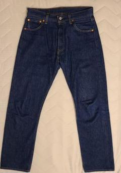 【Levi's】501　現行リジット購入　W31L32　裾上げ済のサムネイル