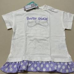 Daisy Duck Tシャツ 80cm オフホワイト　No.1023