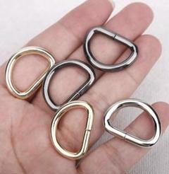 190G24 Dカン　ゴールド　金　30個　ハンドメイド　ナスカン　パーツ