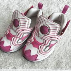 Reebok キッズ スニーカー 白 ピンク 16センチ リーボック