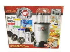 【完全未使用フルセット！！】マジックブレットデラックス　シルバー&ブラック Amazon | Magic Bullet 【ショップジャパン正規品】マジック