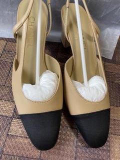 シャネルパンプス バイカラー 新品38