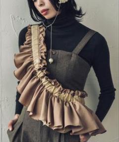 新品⚫︎ORIÉNT MILLINERY 【ドーラメロウ】フリルバッグ グレー DŌRA / SAND | ORIENT MILLINERY