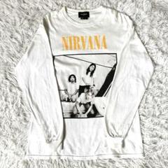 ハーフマン ニルヴァーナ NIRVANA バンドTシャツ ロンT 2667