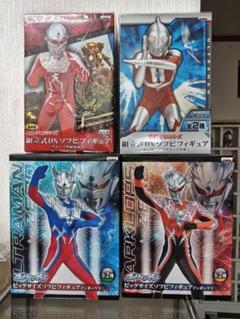 ウルトラマン ソフビフィギュア 4体セット