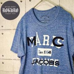 マークバイマークジェイコブス プリントTシャツ ブルー サイズXS*ED177 Heaven by Marc Jacobs(ヘブンバイマークジェイコブス) プリント