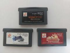 ゲームボーイアドバンス キャッスルヴァニア 3本セット