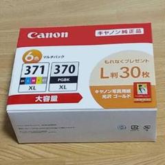 新品 キャノン純正 BCI-370XL BCI-371XL 6色インク /291