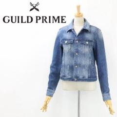 B5994■ギルドプライム ストレッチ デニム ジャケット 36