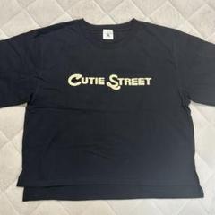 CUTIE STREET ロゴTシャツ 黒/XLサイズ きゅーすと CUTIE STREET ロゴTシャツ 黒/XLサイズ きゅーすと - メルカリ