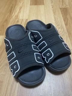 希少カラー赤黒　新品未使用　NIKE モアテン　スライド　サンダル　28センチ 希少カラー赤黒 新品未使用 NIKE モアテン スライド サンダル 28