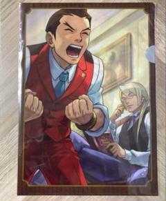 逆転裁判クリアファイル　2枚組 逆転裁判 アニメ クリアファイル 2種