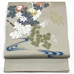 名古屋帯］中古品作家物377cm O-424