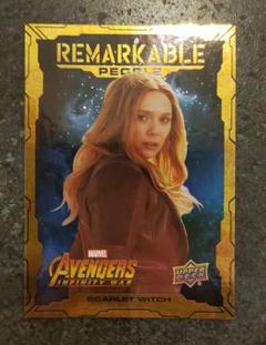 アベンジャーズエンドゲーム エリザベスオルセン UPPERDECK サインカード アベンジャーズエンドゲーム エリザベスオルセン UPPERDECK