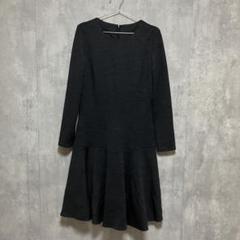 Leilian(レリアン) ワンピース 日本製 ウール混