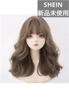 ERIIー様6点❤️♡SHEIN♡帽子付きウィッグロングカール金髪 SHEIN ウィッグ ハイトーン 金髪 ロング ネット付き ブロンド
