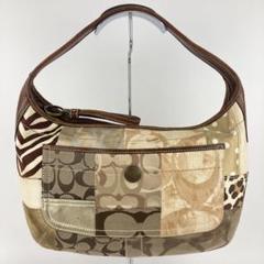 希少コーチパッチワークバッグ COACH - コーチ パッチワークトートバッグ.の通販 by pupu shop