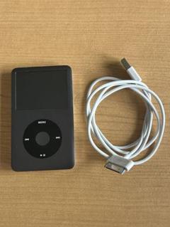 iPod classic160GB 赤バツジャンク　本体と充電ケーブル iPod classic160GB 赤バツジャンク 本体と充電ケーブル - メルカリ