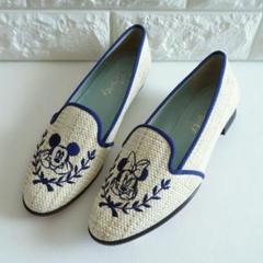 【美品】廃盤品　ダイアナ×ディズニー　コラボ　ミッキー&ミニーフェイス　パンプス 美品】Diana♡ミッキーミニーパンプス エナメル 24cm - メルカリ