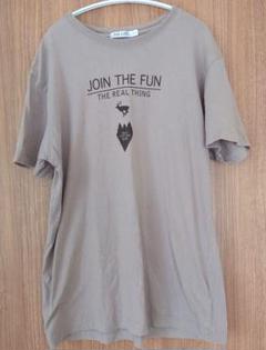 AN LIFE ベージュ Tシャツ LL