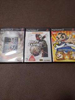 PS2 ゲーム 3本セット 真三国無双4 BEAT DOWN 吉宗　シェイクⅡ
