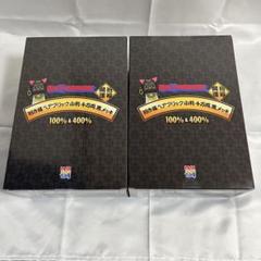 BE@RBRICK招き猫 小判 千万両 黒メッキ 100％&400％ 2セットのサムネイル