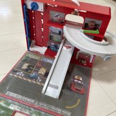 カーズ　お片付けバッグ　トミカパノラマケース　収納ケース