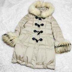 極美品✨グレースクラス ミリタリーショートコート 銀ボタン ラクーンファー 紺 shawl collar jacket : Gray – AU CLAIR DE LA LUNE
