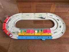 トミカ　プラレール ハイブリッドレール　レイアウト　レッドフライナー