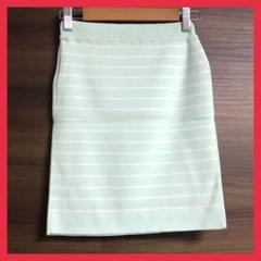 【新品】【お値下げ中】dazzlin ミニスカート　フリーサイズ　ミントグリーン