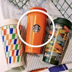 ★新品未使用★ スターバックス✖️BEAMS  コラボ　ストラップ　オレンジ Amazon.co.jp: STARBUCKS スターバックス BEAMS ボトル ホルダー