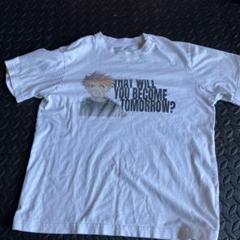 ユニクロ ハイキュー チェンソーマンTシャツ ホワイト