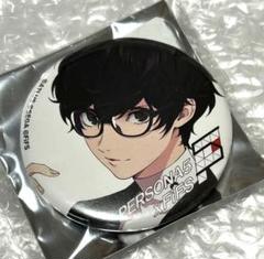 FiFSイラスト展＋ ペルソナ５ 主人公缶バッジ ペルソナ5 P5 FiFS イラスト展 缶バッジ 主人公 雨宮蓮
