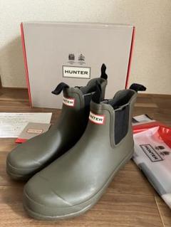 HUNTER UK7　ショートレインブーツ　チェルシー