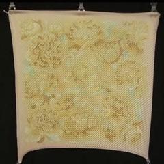 HERMES エルメス Les Pivoines芍薬カレ プリセ シルク美品