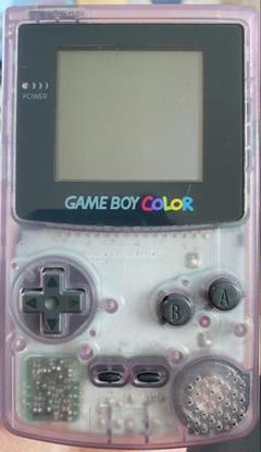 ゲームボーイカラー CGB-001 クリアパープル