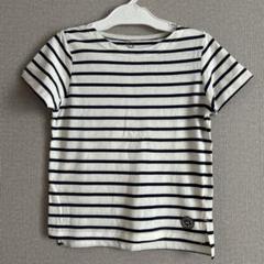 新品　オーガニックコットン　ボーダーTシャツ 120 半袖　トップス