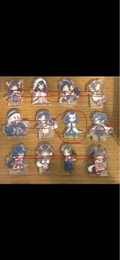 うたわれるもの ロストフラグ　花札風アクリルカード　ホロ　オシュトル 2025年最新】ロストフラグの人気アイテム - メルカリ