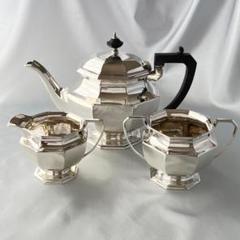 純銀1899〜1900年製ティーセットバッチェラータイプイギリス