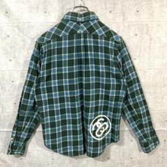 stussy チェックシャツ ネルシャツ 古着 90s old stussyのサムネイル