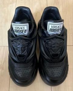VERSACE オデュッセイア スニーカー ブラック ヴェルサーチェ マーキュリー M_VS_02 スニーカー ブラック