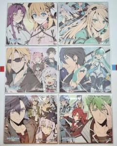 英雄伝説 界の軌跡 イラスト ミニ色紙 全6種セット WEB抽選会