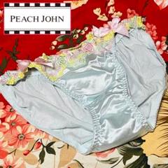 PEACH JOHN - ☆PEACH JOHN☆サテンショーツ☆リボン付レース