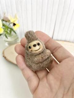 小林モー子　ナマケモノ　ブローチ 小林モー子ナマケモノブローチ