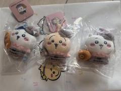 ちいかわベーカリー　うさぎ　マスコット　ちいかわ焼き　3点セット　新品タグ付き ちいかわ ちいかわベーカリー ちいかわ焼き うさぎ マスコット