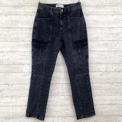 ZARA ADERERROR パッチワークデニムパンツ　34 ZARA - ZARA パッチワーク デニムパンツの通販 by s.h｜ザラなら
